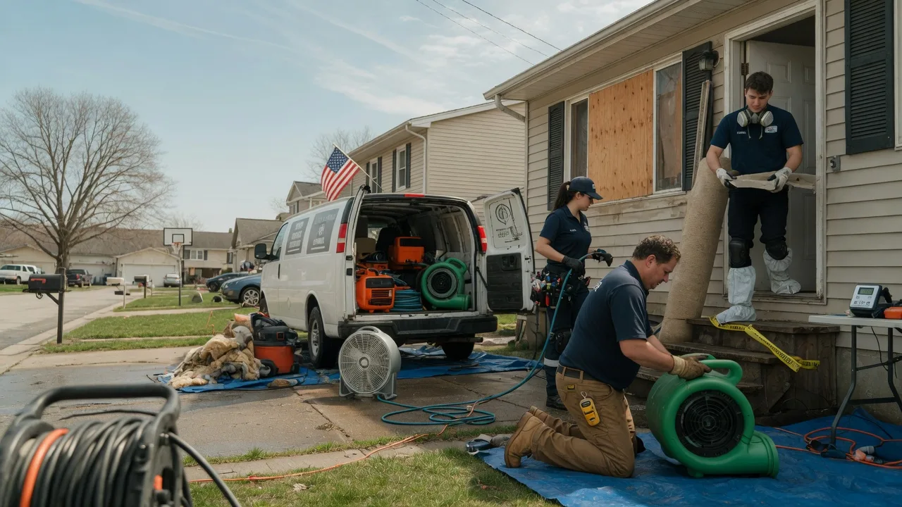 Water Damage Restoration in Rockton, IL near me